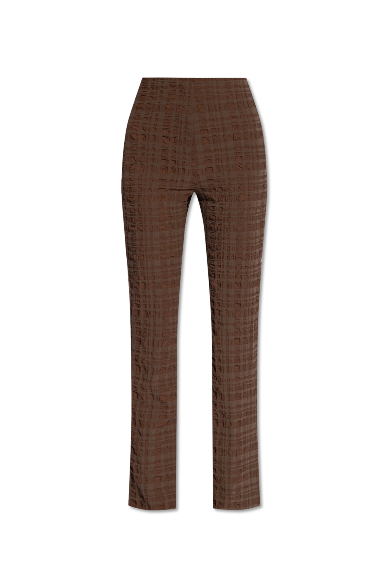 【送料&関税込】Nanushka juna Trousers Juna - Sale Seersucker Pants - Pink Seersucker – Nanushka